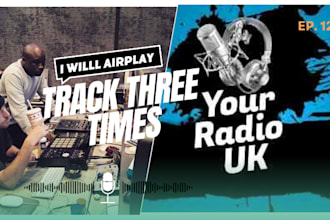 airplay your spotify soundcloud track 3x on 10k US UK college radio stations