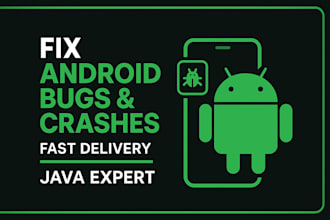 fix android app bugs and crashes in java using android studio