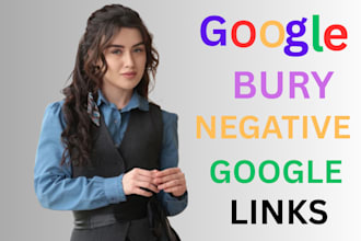 bury negative search results with SEO for reputation management