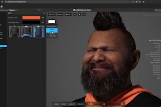 design custom cinematic metahuman character for unreal game and film