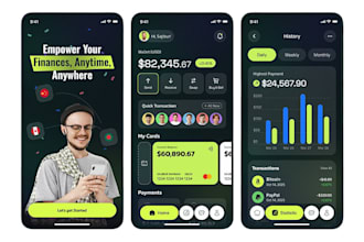 develop neobank app money transfer app p2p app payment app wallet app loan app