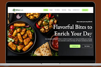 build meal prep shopify store food delivery catering website restaurant website