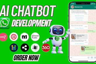 n8n ai agent whatsapp ai chatbot appointment booking bot ecommerce bot faq bot