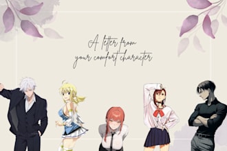 write a letter from your comfort character
