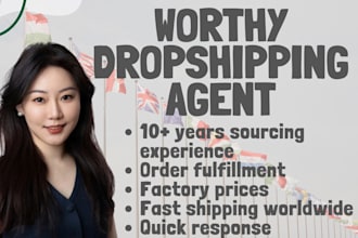 be worthy dropshipping agent product sourcing low cost