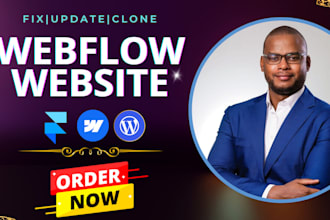 fix, update, clone, develop webflow website figma to framer, 3d animated webflow
