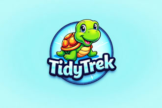 create turtle mascot logo for your business only 12 hours