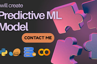 build a custom prediction machine learning model for you