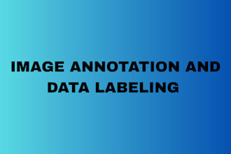 do data annotation, tag, labelling for your ai