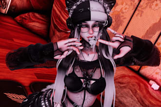 create vrchat avatar vrc character vrc avatar furry nsfw anime vr chat avatar