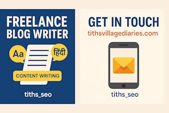 write SEO optimized blog posts for travel websites
