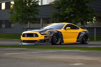 build custom body kits car, sport car, luxury car, fivem car, beamng, gta v car