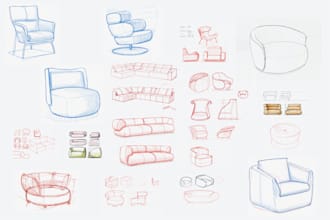design modern, modular furniture concepts for your brand