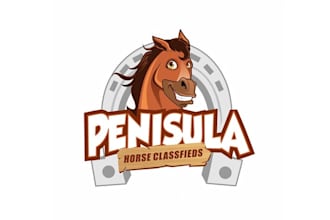 design looks nice animals horse class fides logo