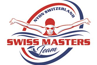 design wonderful swim training logo with unlimited revisions