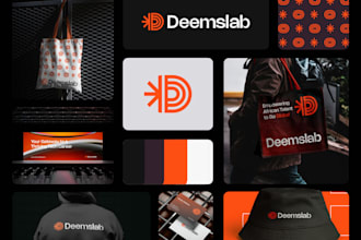 design a full brand identity kit with logo, colors and typography