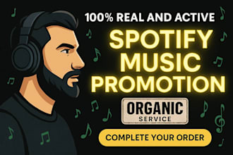 increase spotify music to real UK USA german, and dutch listeners and streams