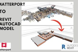 convert your matterport link into a precise bim model
