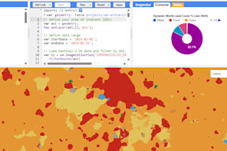 write or fix your google earth engine script for satellite image analysis