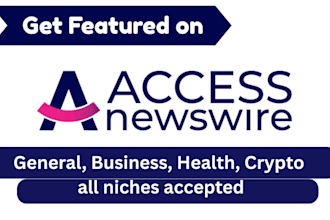publish your article on access wire