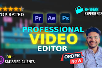 do your youtube, wedding, travel, or any video  pro quality