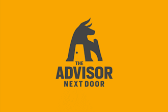 do modern business logo design with copyrights