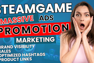 do steam game promotion steam game marketing steam game wishlist growth traffic