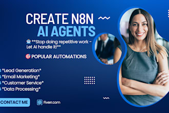 create and configure n8n agents for automatisation using ai