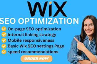 boost wix shopify site SEO do on page optimization product optimization
