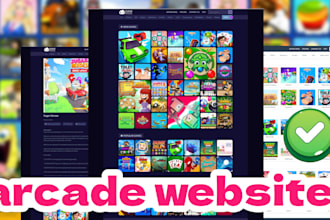 develop arcade games website