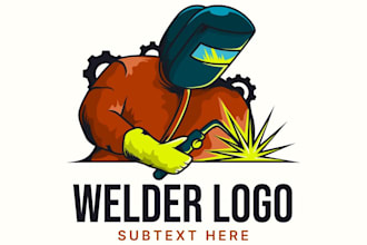 create an awesome welding logo
