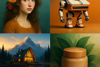 create stunning custom ai illustrations, images, or product models