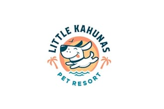 make tropics new logo for a dog daycare and boarding resort
