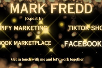 setup tiktokshop facebook marketplace promotion to boost shopify sales