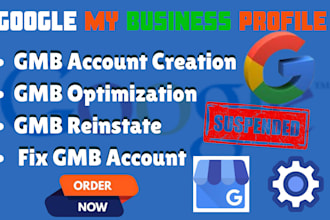 setup google my business profile reinstate suspended optimize profile ranking