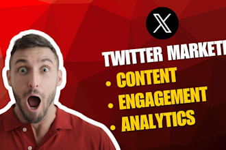 organic x twitter promotion with real followers