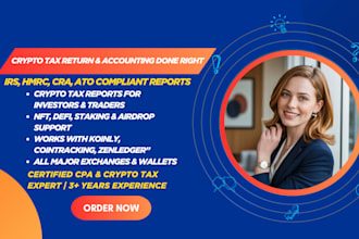 do crypto accounting and file crypto tax returns for your crypto transactions