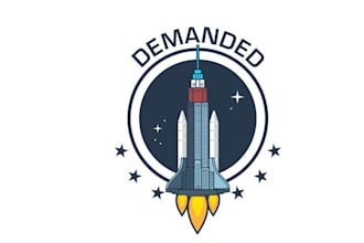 design a original rocket logo for your company
