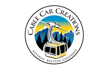 create an eye catching cable car logo design