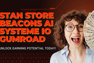 do setup and promote beacons ai stan store marketing sytemeio digital store etsy