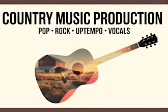 create original acoustic guitar and country music