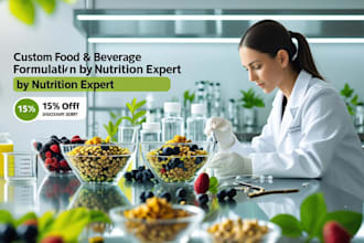 formulate food formulation, beverages, supplements, nutrition and soft drinks