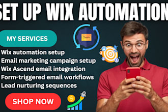 set up wix automation email marketing to boost website sales