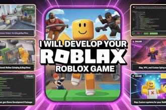 script and fix bugs for your roblox game professionally