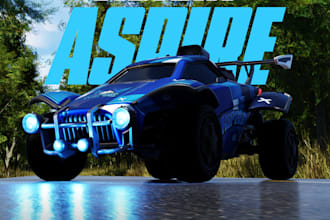 create a captivating rocket league esports poster for your team or event
