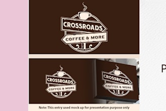 deign a creative restaurant cafe bakery coffee BBQ logo