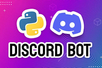 professionally develop custom discord bot, chat bot