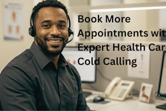 virtual assistant cold caller appointment setting for  healthcare cold calling