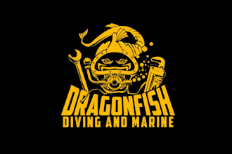 create your scuba driving logo design