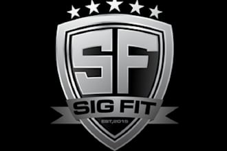 design custom personal training studio logo